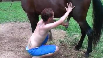 Slut with tiny boobs gets roughly pounded by the stallion