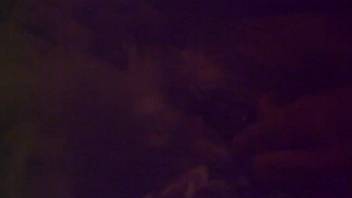 Late-night amateur explicit video involving the canine companion