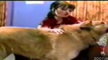 Fist insertion and bestial dog intercourse featuring two versatile women