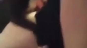 Steamy beast is set to bang that wet slit right here