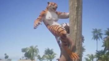 Fully animated tiger porn with in merciless gay kinks